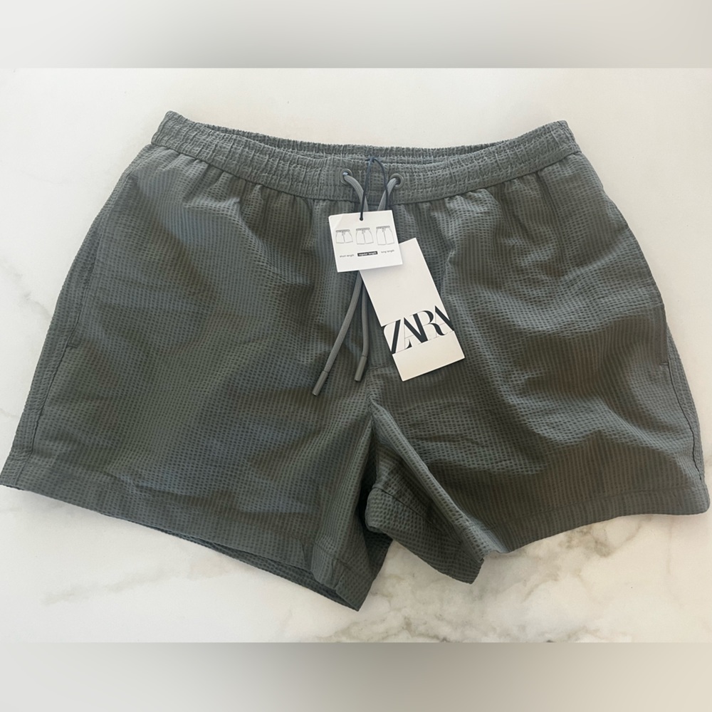 Zara men’s swim trunks